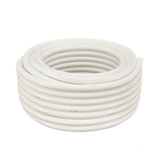 Hydromaxx 3/4"x10Ft White Flexible PVC Pipe WF034010